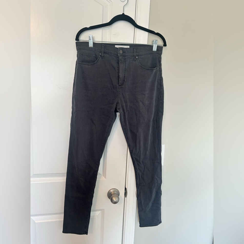 Topshop Charcoal Denim Pants
